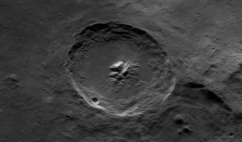 A Close-up of Theophilus Crater by Tom Williams - 2025 Astronomy Photographer of the Year Awards