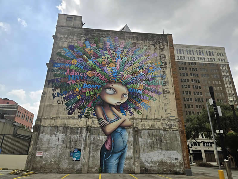 In my mind.. - Street Art Masterpieces Around the World