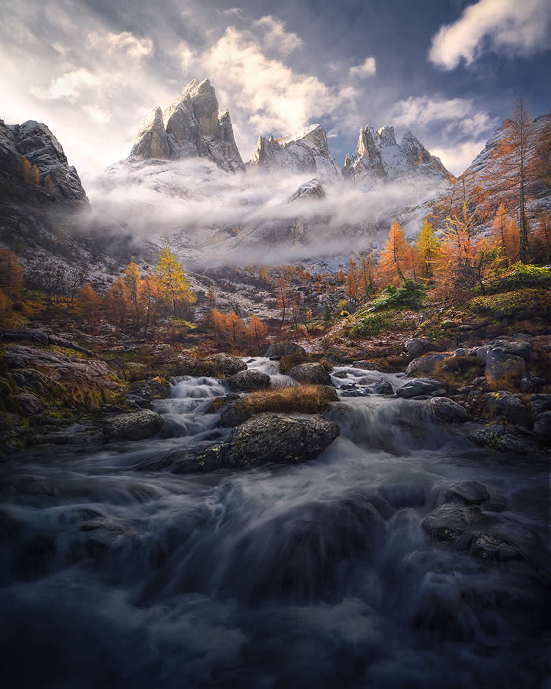 Chasing Fall by William Preite, Italy - Chromatic Awards Landscape Winners