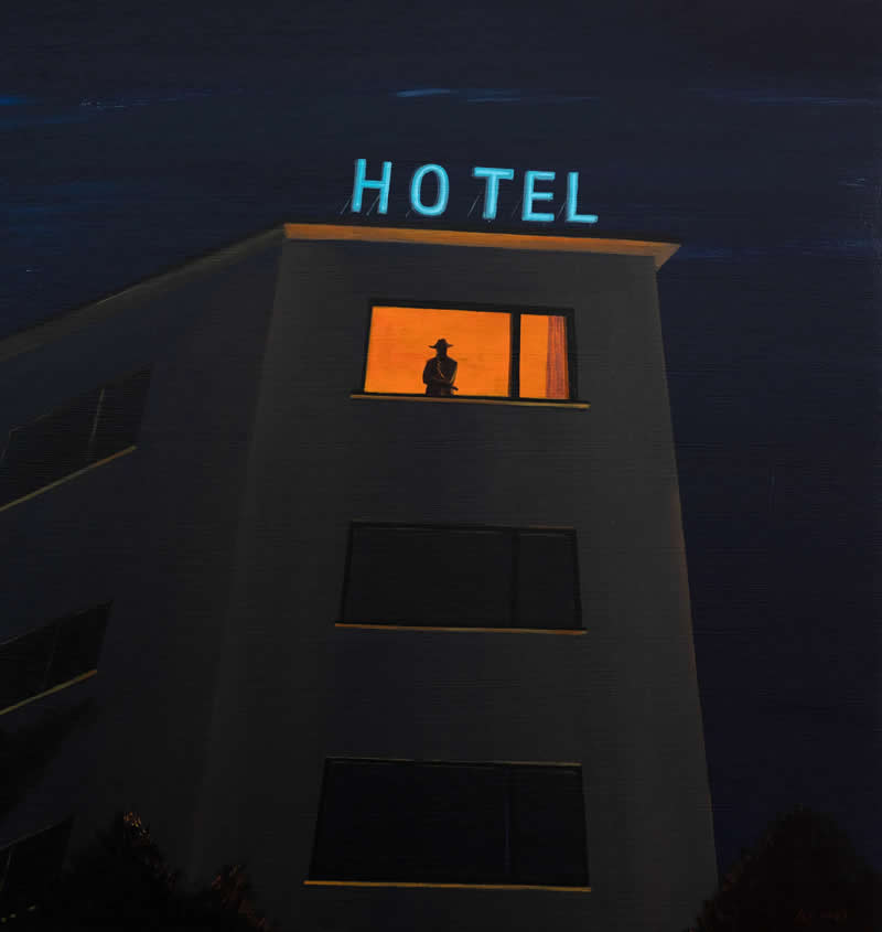 A Humid Night - Dreamlike Paintings by ZhiYong Jing