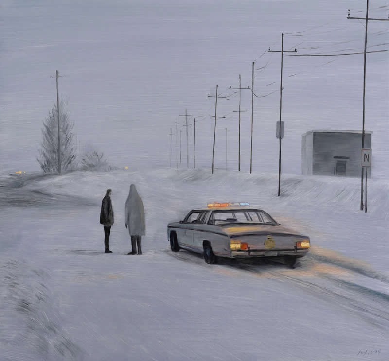 Northward from here - Dreamlike Paintings by ZhiYong Jing