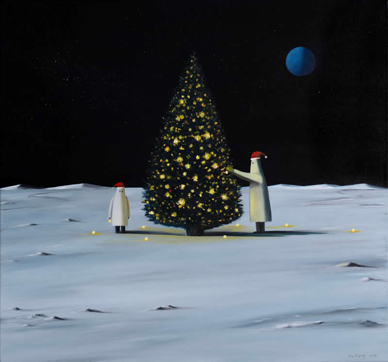 Goodbye - Dreamlike Paintings by ZhiYong Jing