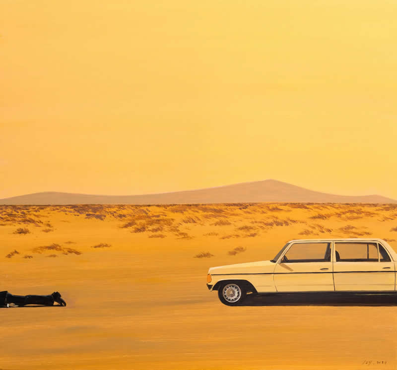 Sandstorm - Dreamlike Paintings by ZhiYong Jing