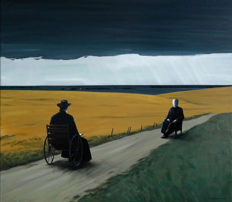 Conversation - Dreamlike Paintings by ZhiYong Jing