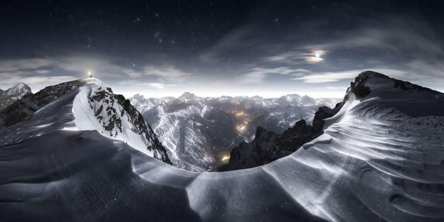 Mann, Dolomites, Italy by Alex Wides, Italy - 2025 Epson International Pano Awards Landscape Winners