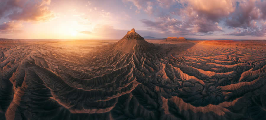 Cathedral of Shadows, Hanksville, Utah, USA by Daniel Vine Garcia, Spain - 2025 Epson International Pano Awards Landscape Winners