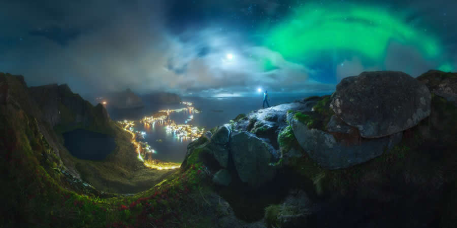 Raining Tears, Lofoten, Norway by Alex Wides, Italy - 2025 Epson International Pano Awards Landscape Winners