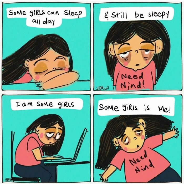 Funny and Relatable Comics by Indian Artist Yogricha Verma