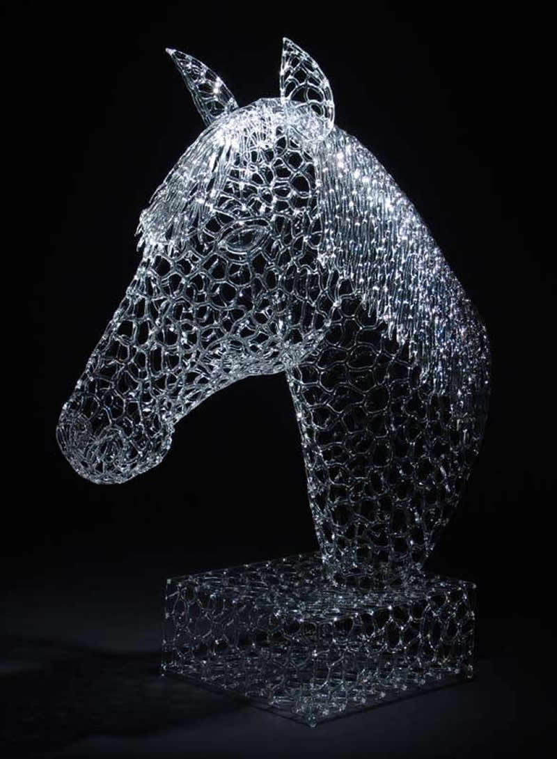 Glass Sculptures by Robert Mickelsen