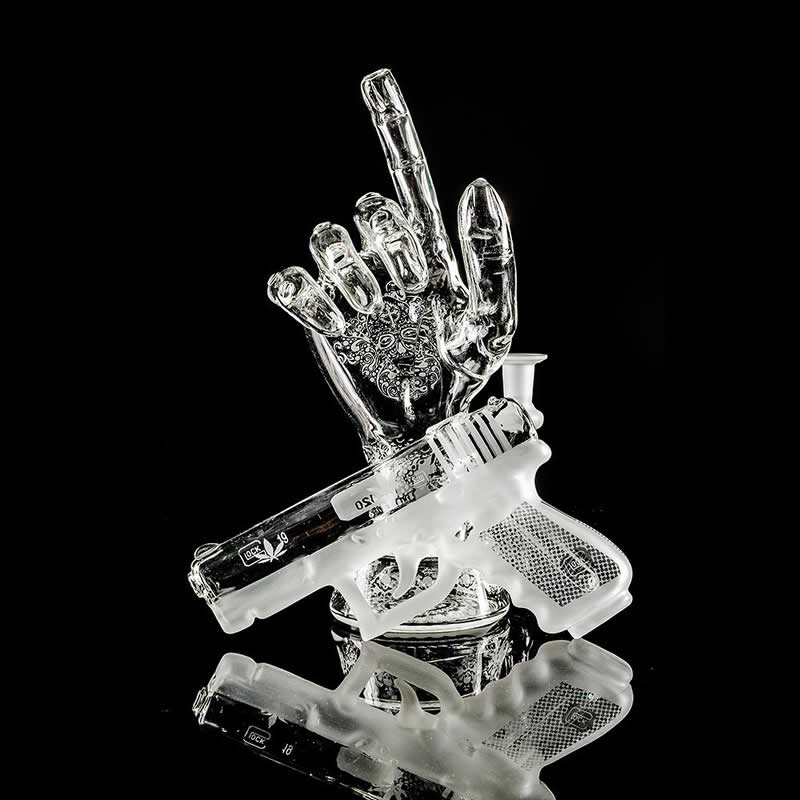 Glass Sculptures by Robert Mickelsen