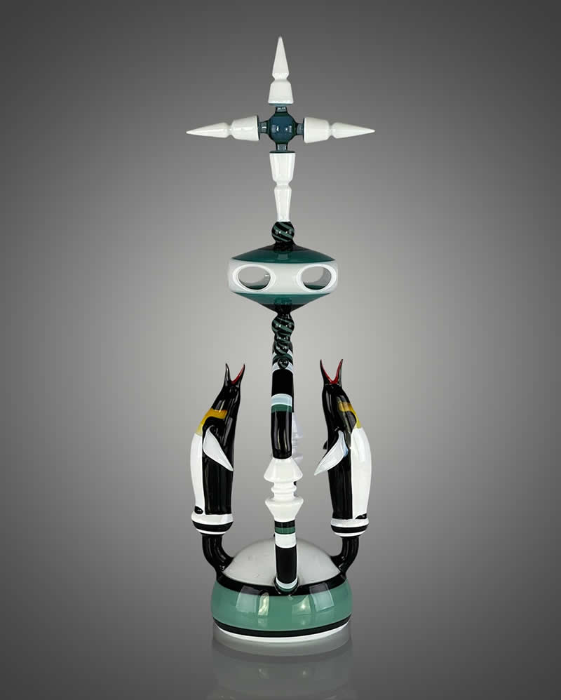 Glass Sculptures by Robert Mickelsen