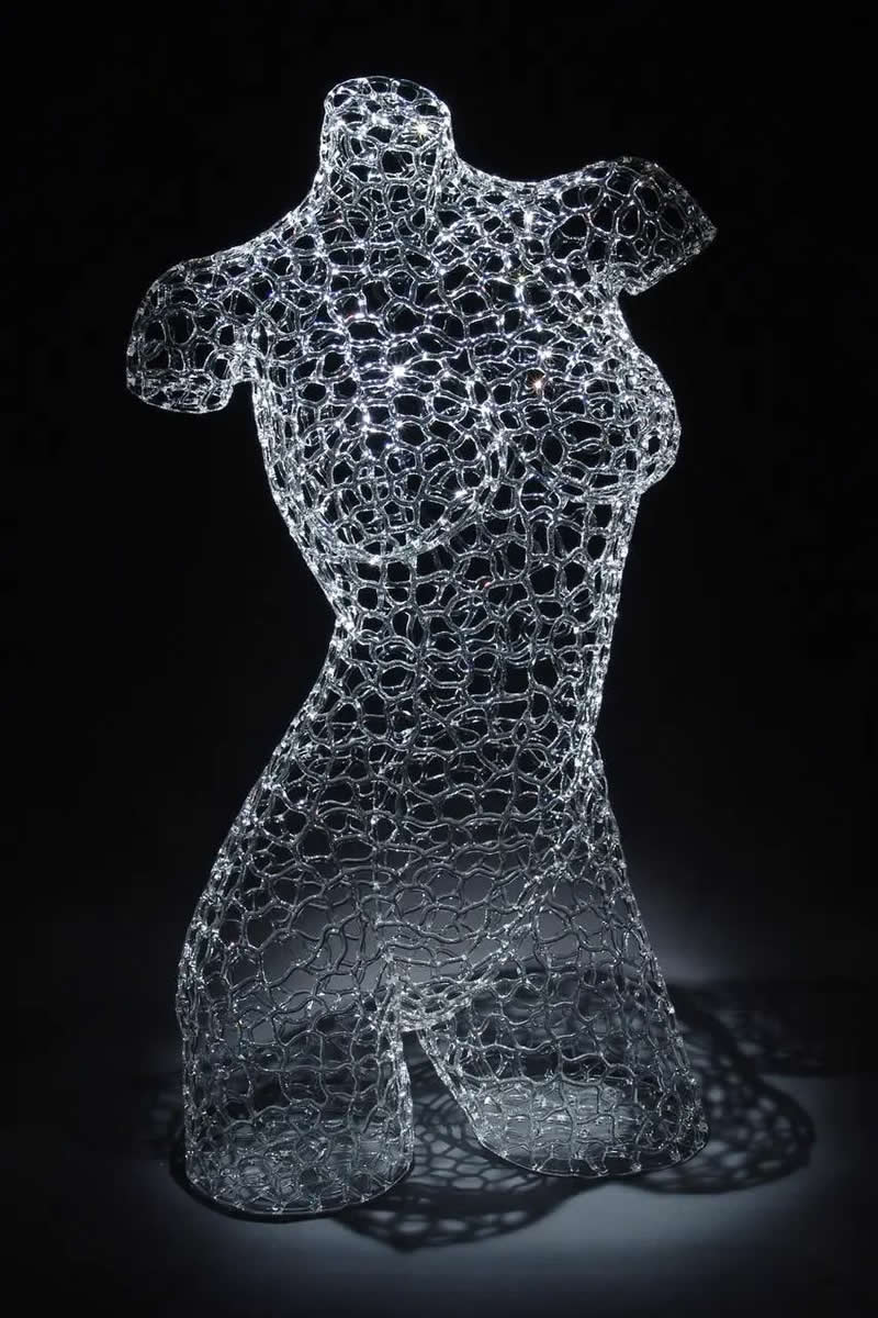 Glass Sculptures by Robert Mickelsen