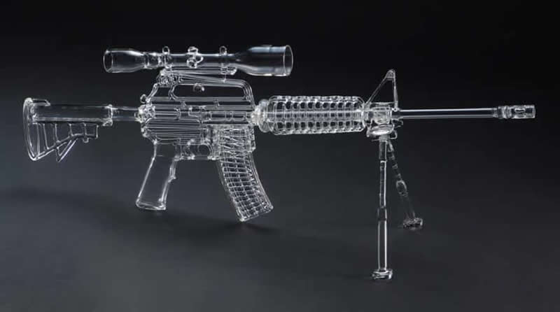 Glass Sculptures by Robert Mickelsen