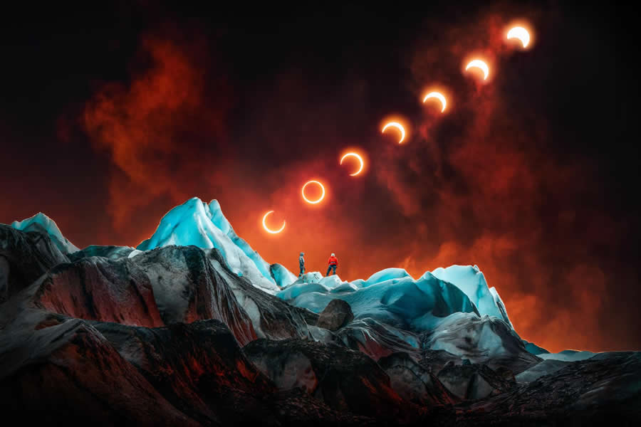 Ring of Ice and Fire by Liam Man - Global Photography Awards 2025 Winners