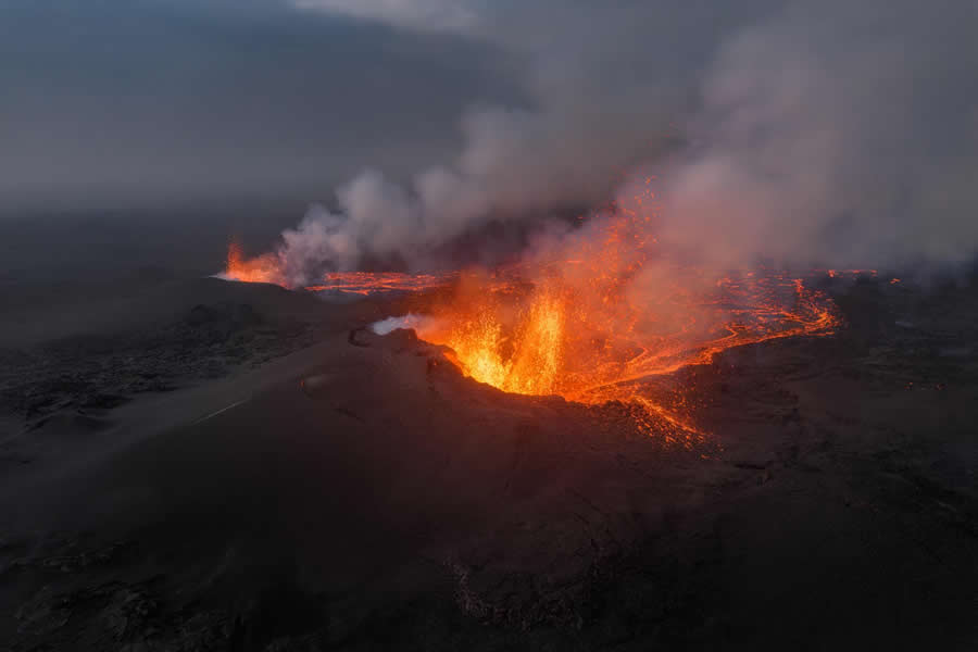 Volcanic cones by Marco Di Marco - Global Photography Awards 2025 Winners