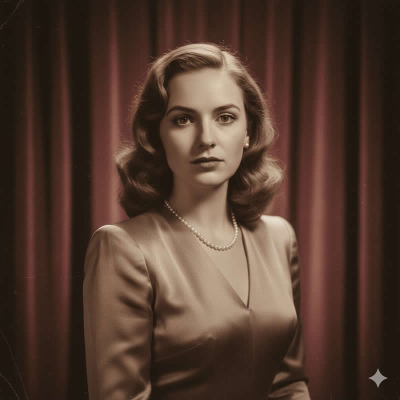 Vintage Hollywood Glamour - Google Gemini AI Prompts That Deliver a Hollywood Cinematic Portrait