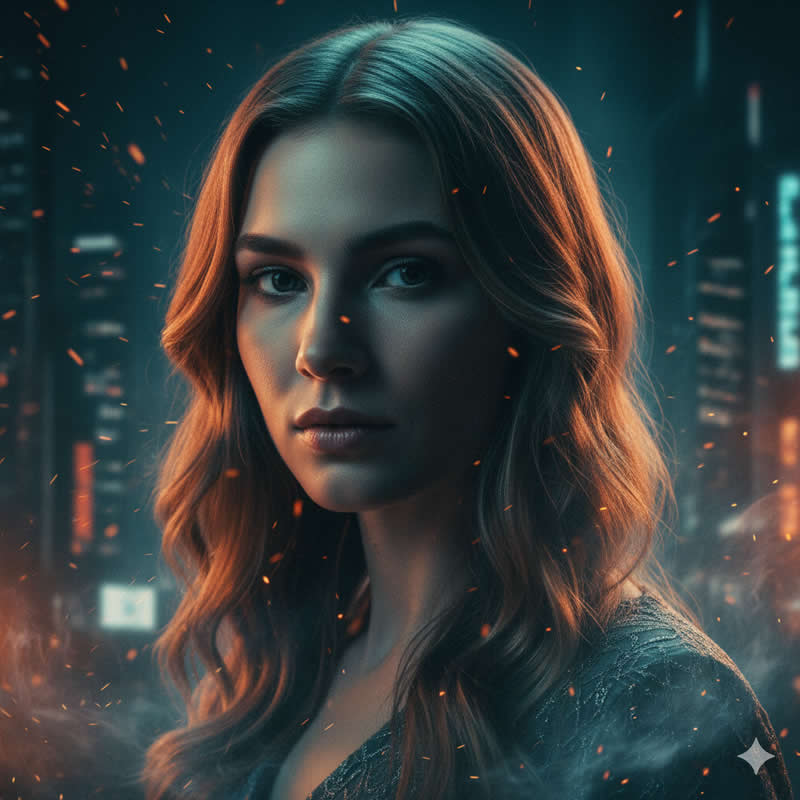 The Action Movie Poster - Google Gemini AI Prompts That Deliver a Hollywood Cinematic Portrait