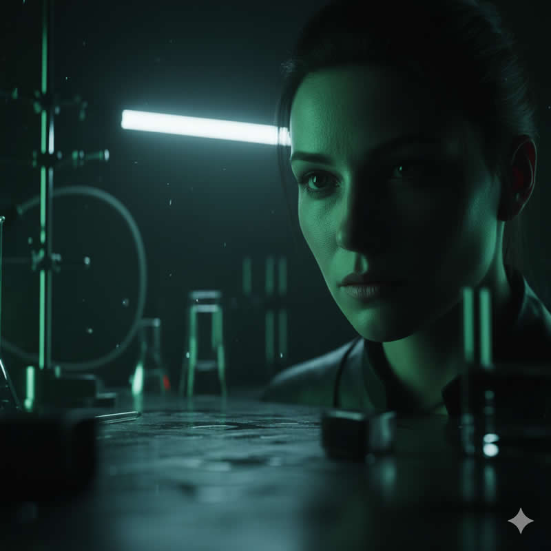 The Sci-Fi Lab Test - Google Gemini AI Prompts That Deliver a Hollywood Cinematic Portrait