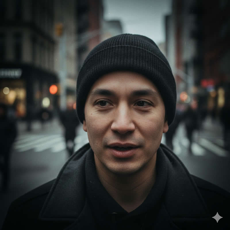 The Gritty Film Grain 35mm - Google Gemini AI Prompts That Deliver a Hollywood Cinematic Portrait