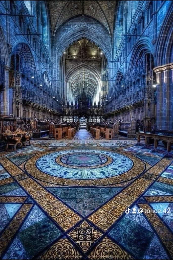 Chester Cathedral, England, circa 1542 - Hidden Beauty of Our World
