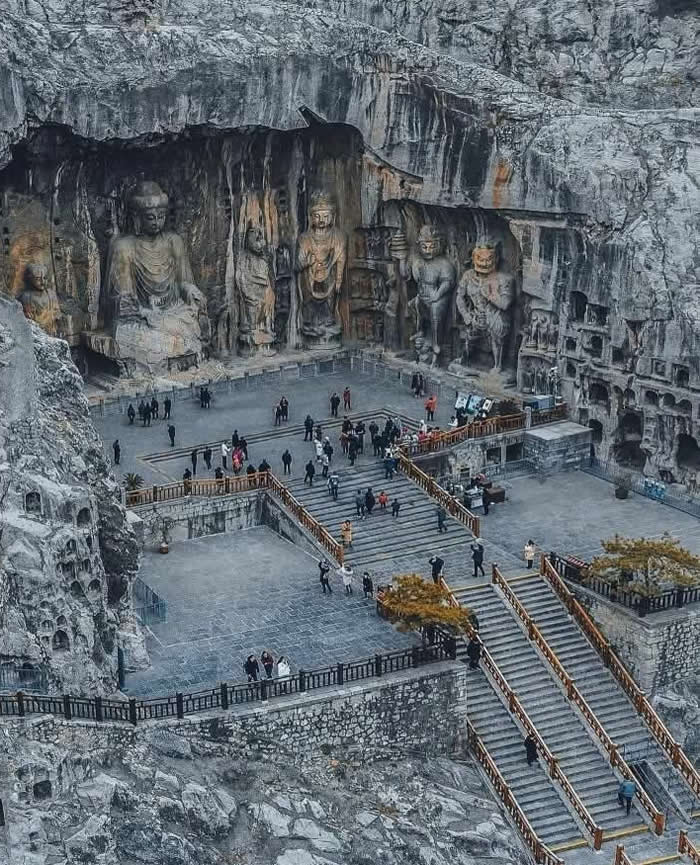 The Longmen Grottoes, near Luoyang in Henan Province, China - Hidden Beauty of Our World