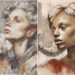 Expressive Mixed Media Portraits by Alberto Mancini