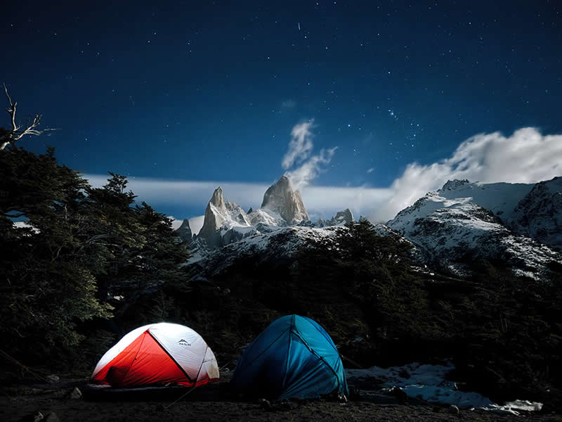Perfect Overnight Stay at the Foot of Fitz Roy, Argentina by Marina Zvada - Mobile Photography Awards Winners