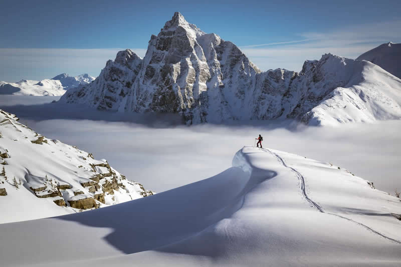 Skiing the North, Rogers Pass, British Columbia, Canada by David Swindler, USA - Natures Best Photography International Awards 2025