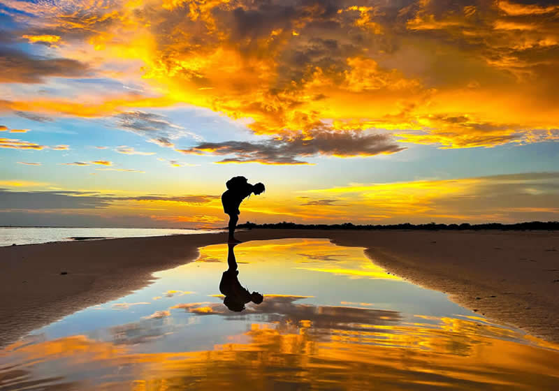 Reflected Serenity, Sunset, Honeymoon Island State Park, Dunedin, Florida by Tiffany Glöckner, USA - Natures Best Photography International Awards 2025