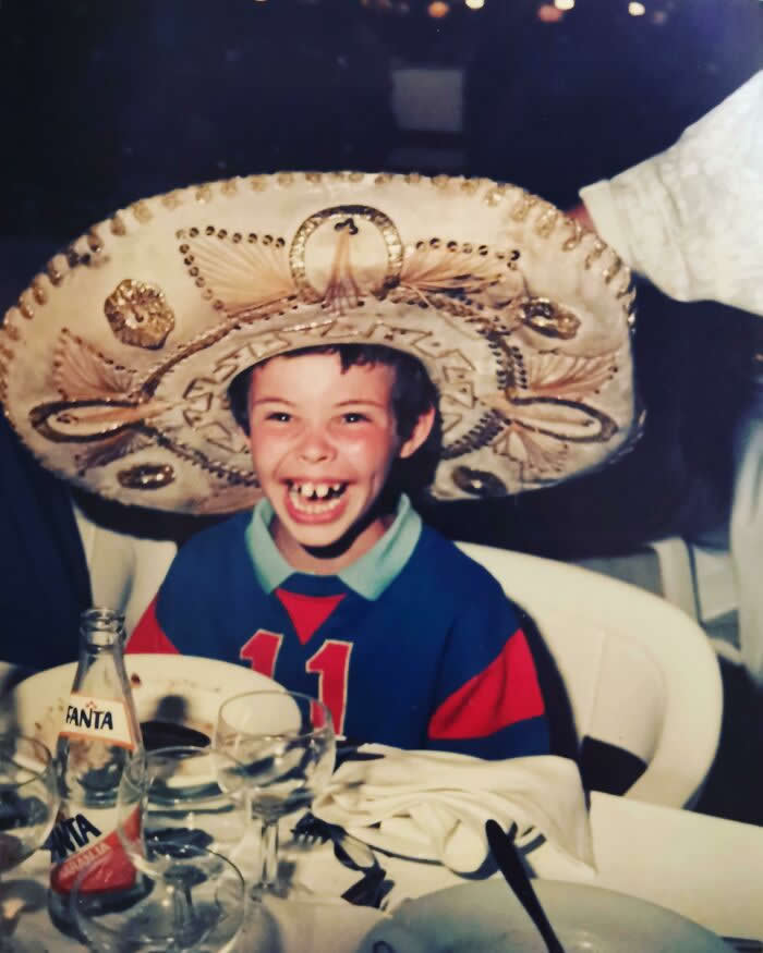1986 Me On Holiday In Gran Canaria. Thank God For The Existence Of Braces - Throwback Vacation Photos Goold Old Days