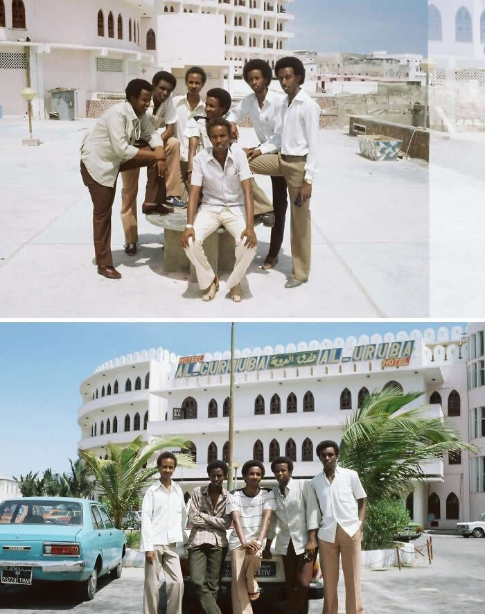 They Look So Carefree And Simply Eloquent; Pre-1991 Mogadishu, Somalia. Why Did We Collectively End The Afro Hair Look? That Was Such Beautiful Style We Had - Throwback Vacation Photos Goold Old Days