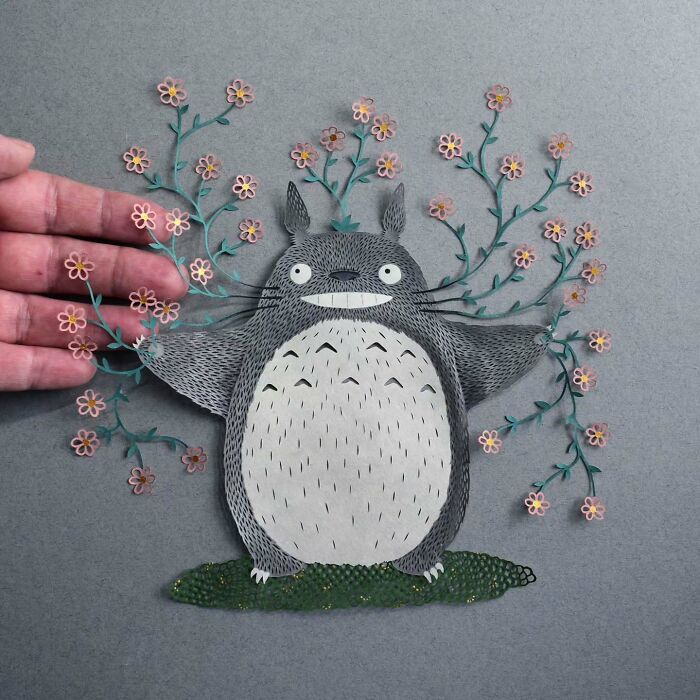 Paper Artworks by Pippa Dyrlaga That Transform Flora and Fauna