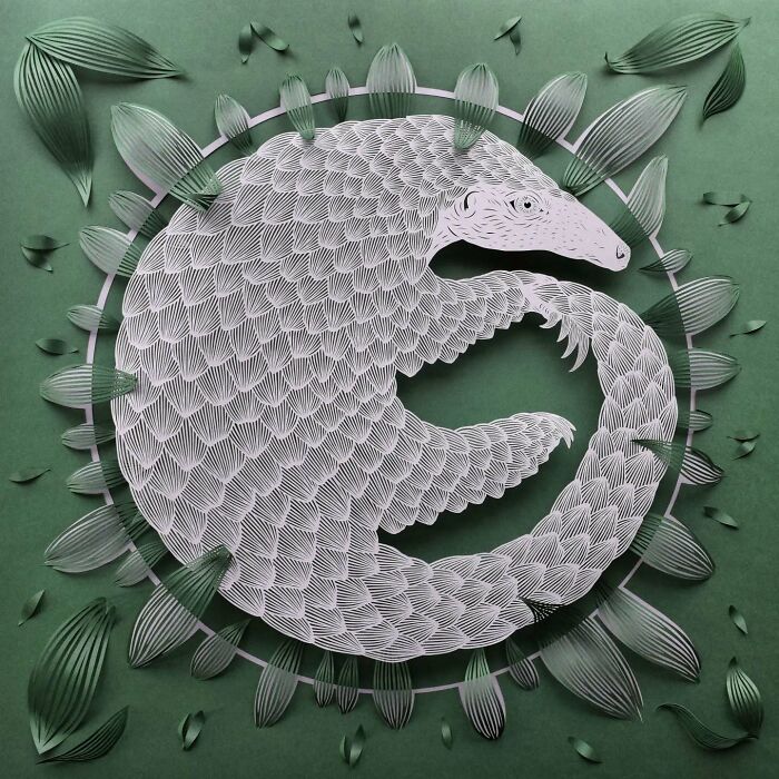 Paper Artworks by Pippa Dyrlaga That Transform Flora and Fauna
