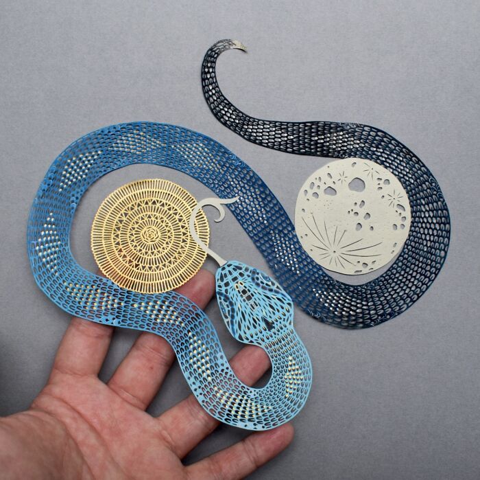 Paper Artworks by Pippa Dyrlaga That Transform Flora and Fauna