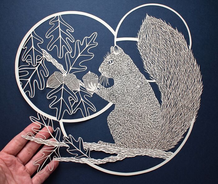 Paper Artworks by Pippa Dyrlaga That Transform Flora and Fauna