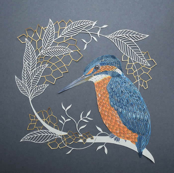 Paper Artworks by Pippa Dyrlaga That Transform Flora and Fauna