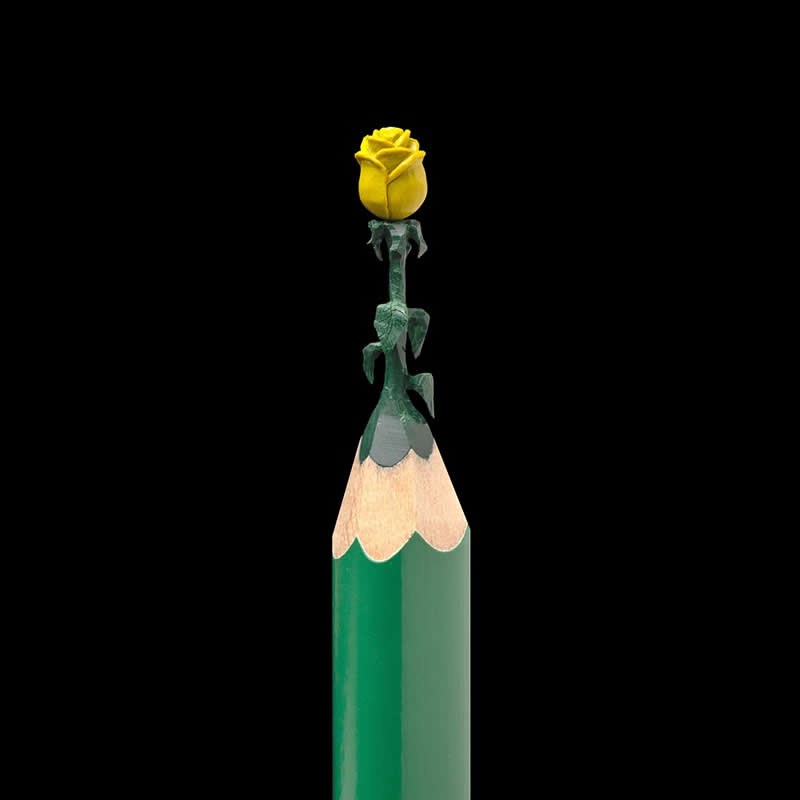 Pencil Tip Sculptures by Salavat Fidai That Redefine Miniature Art