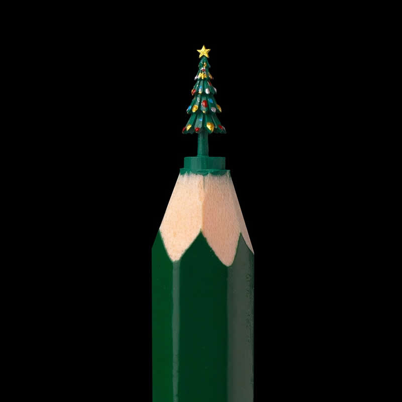 Pencil Tip Sculptures by Salavat Fidai That Redefine Miniature Art