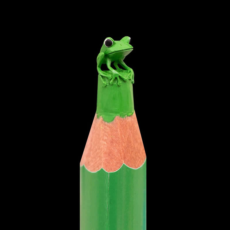 Pencil Tip Sculptures by Salavat Fidai That Redefine Miniature Art