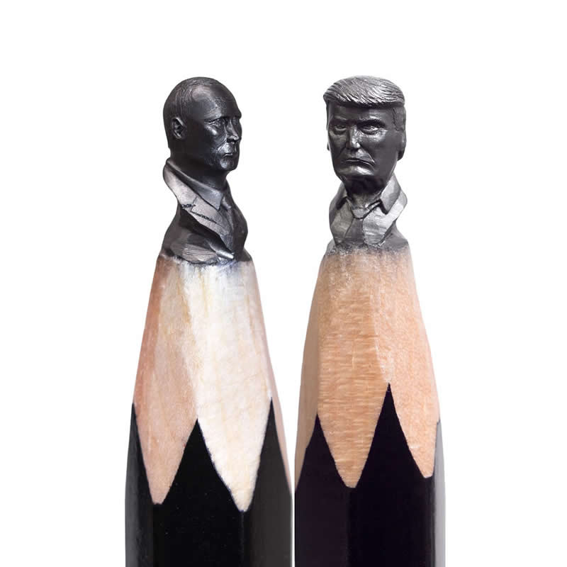 Pencil Tip Sculptures by Salavat Fidai That Redefine Miniature Art