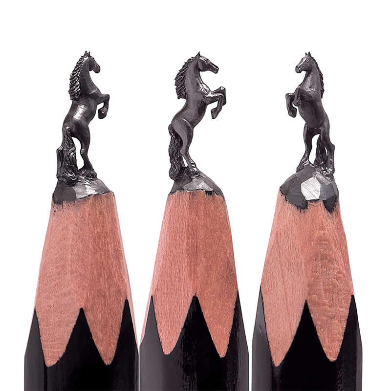 Pencil Tip Sculptures by Salavat Fidai That Redefine Miniature Art