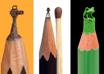 Pencil Tip Sculptures by Salavat Fidai That Redefine Miniature Art