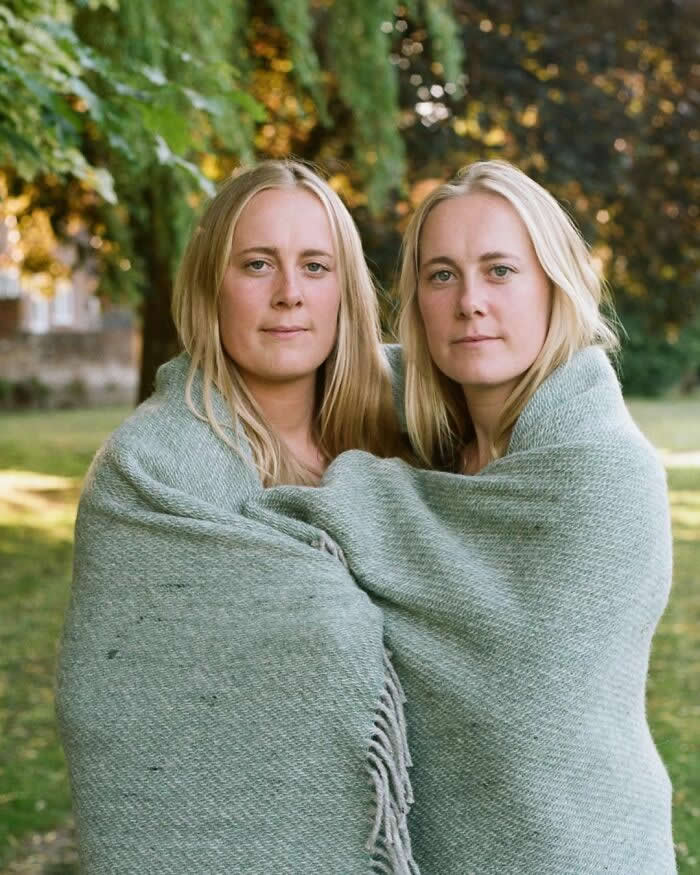 Beautiful Twin Portraits by Eleonora Collini