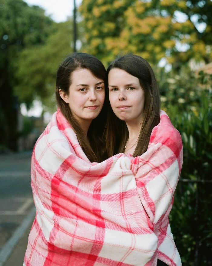 Beautiful Twin Portraits by Eleonora Collini