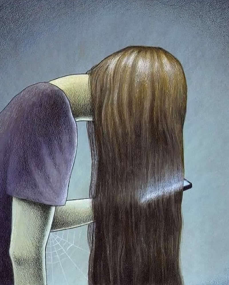 Satirical Illustrations by Pawel Kuczynski