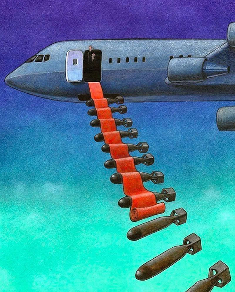 Satirical Illustrations by Pawel Kuczynski