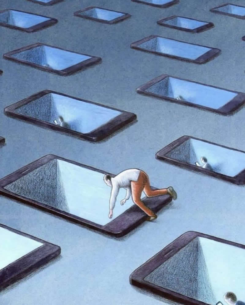 Satirical Illustrations by Pawel Kuczynski
