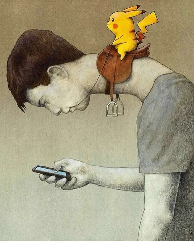 Satirical Illustrations by Pawel Kuczynski
