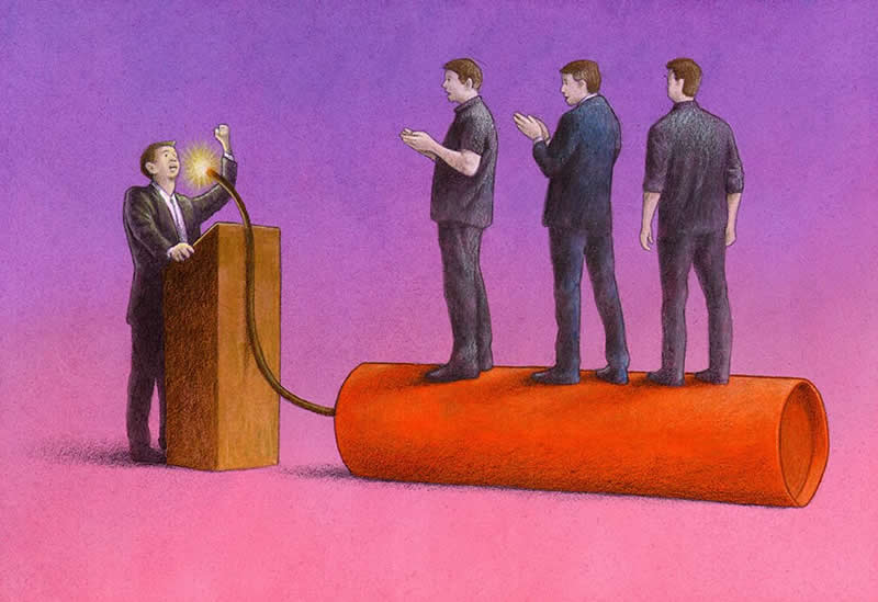 Satirical Illustrations by Pawel Kuczynski