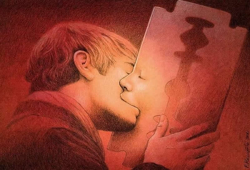 Satirical Illustrations by Pawel Kuczynski